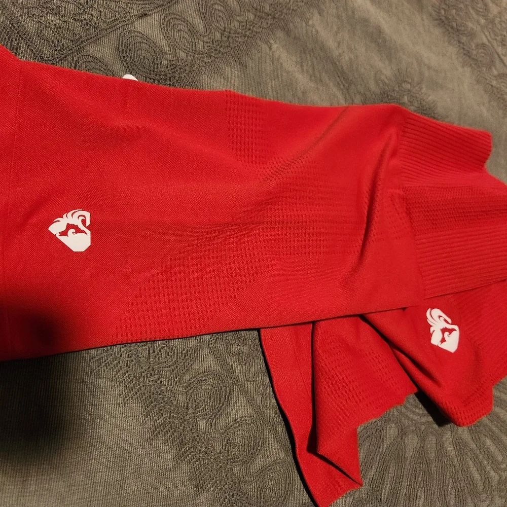 Red Power Seamless Bike Shorts WOMENS BEST - Picture 9 of 10